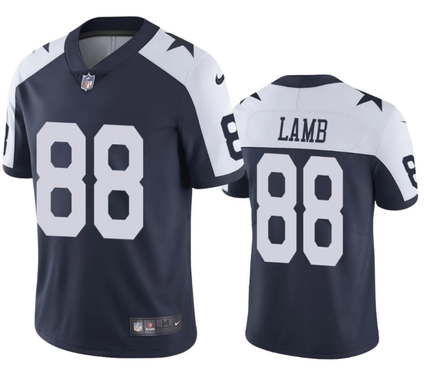 Toddlers Dallas Cowboys #88 CeeDee Lamb Navy & White Vapor Untouchable Limited Stitched Jersey